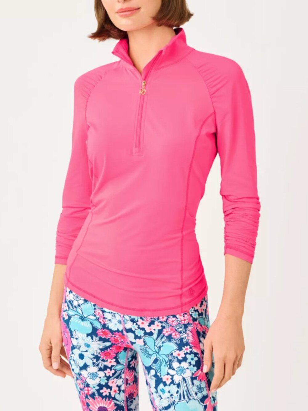 New With Tags UPF 50+ Luxletic Justine Half Zip Jacket size Small